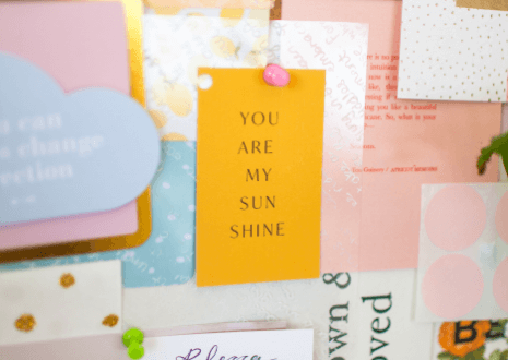 Créez votre vision board !