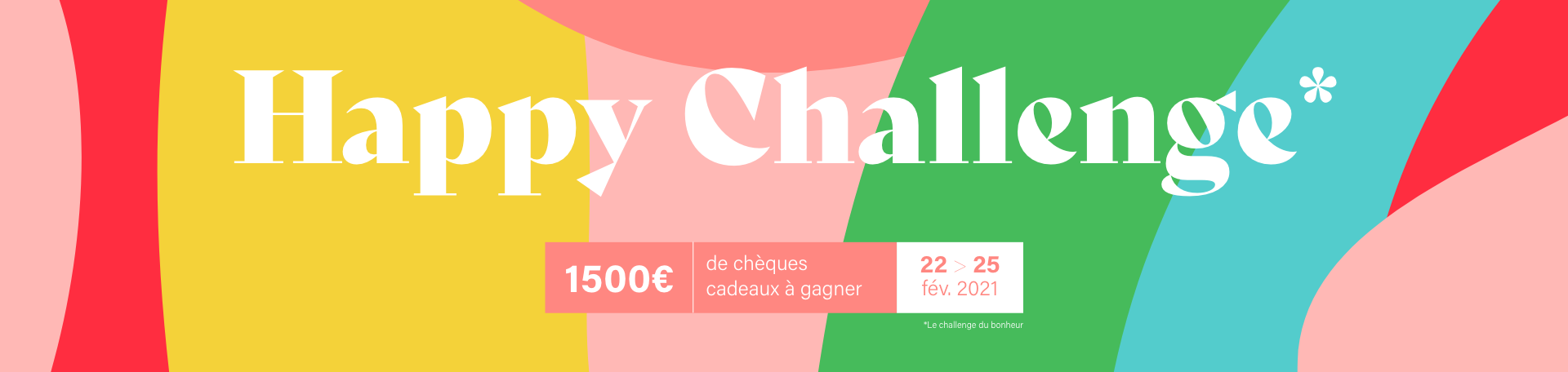 Jeu concours : Happy Challenge