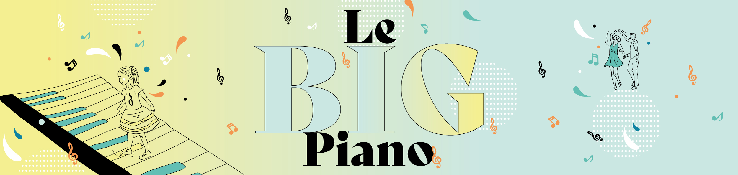 Le BIG Piano : la musique en XXL aux Boutiques Saint Georges !